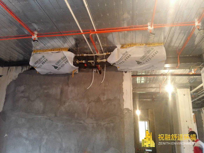 富陽(yáng)富春玫瑰園18號(hào)別墅地源熱泵施工案例
